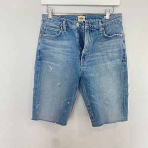 CITIZENS Of HUMANITY high waist denim shorts